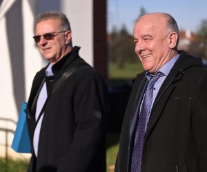 28.12.2022. Velika Gorica - Na Zupanijskom sudu u Velikoj Gorici  zakazano je rociste za odredjivanje istraznog zatvora direktoru Hrvatske kontrole zracne plovidbe Vladi Bagaricu. Photo: Igor Soban/PIXSELL
