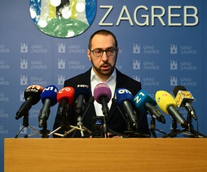 29.11.2022., Zagreb - U Gradskom poglavarstvu gradonacelnik Tomislav Tomasevic sa svojim zamjenicima odrzao je redovnu konferenciju za medije. Photo: Davorin Visnjic/PIXSELL
