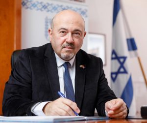 29.11.2022., Zagreb - Gary Koren, veleposlanik Izraela. 
 Photo: Tomislav Miletic/PIXSELL