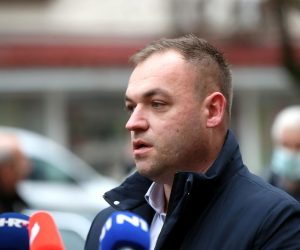 29.12.2021., Glina - Gradonacelnik Gline Ivan Jankovic dao je izjavu medjima. Photo: Igor Kralj/PIXSELL