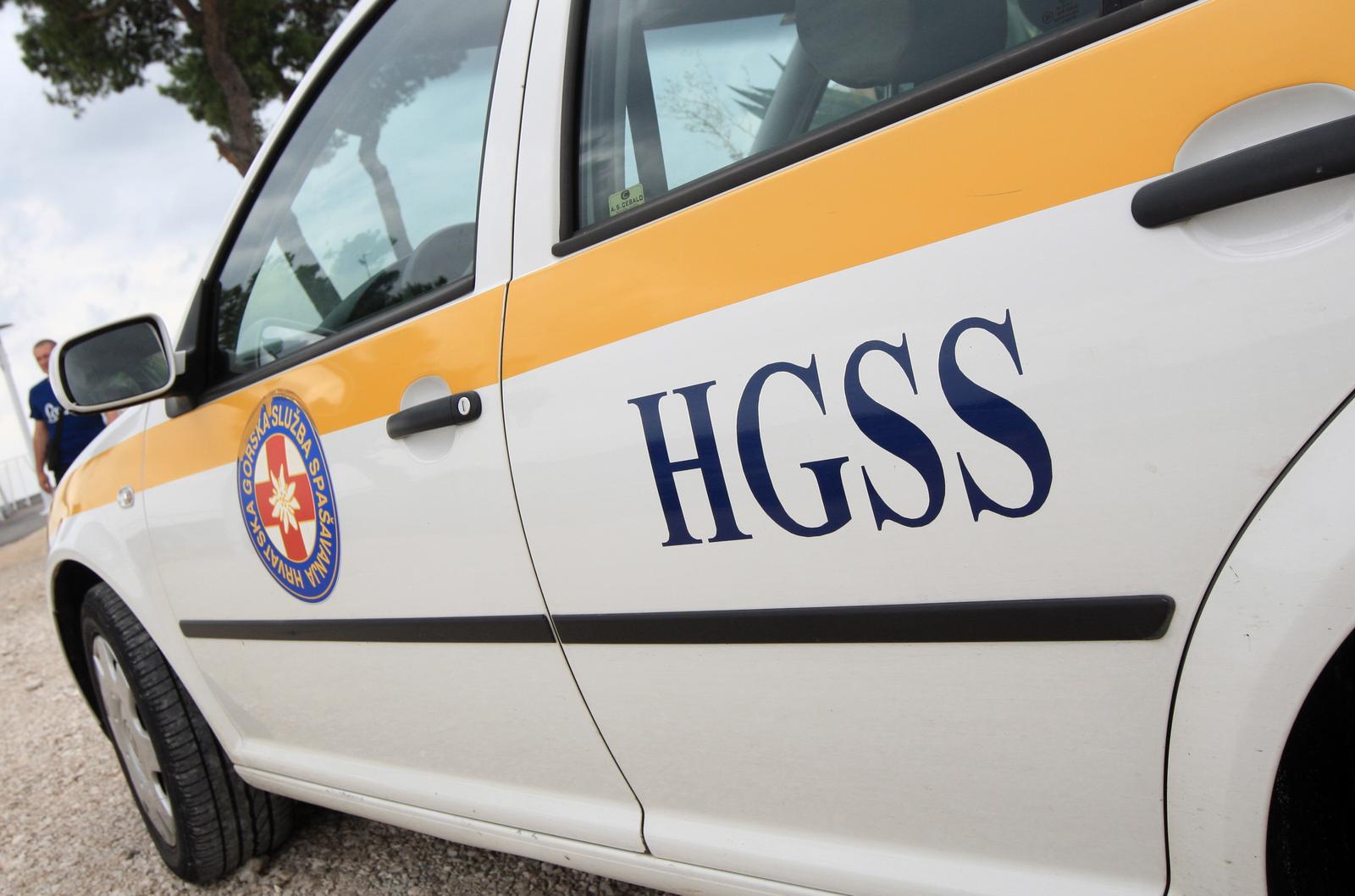 30.07.2014., Sibenik - Automobil Hrvatske gorske sluzbe spasavanja. r"nPhoto: Dusko Jaramaz/PIXSELL