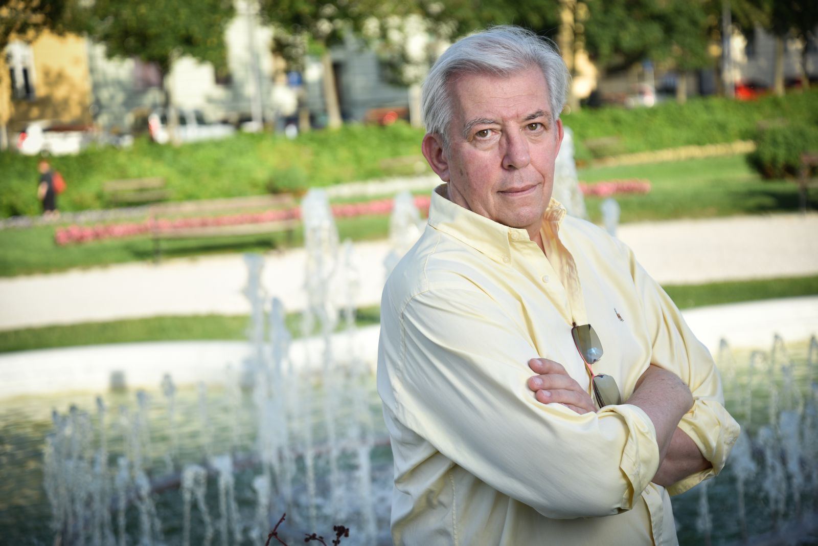 04.06.2022., Zagreb - Zeljko Zutelija, novinar, pisac i kolumnist.

Photo Sasa ZinajaNFoto