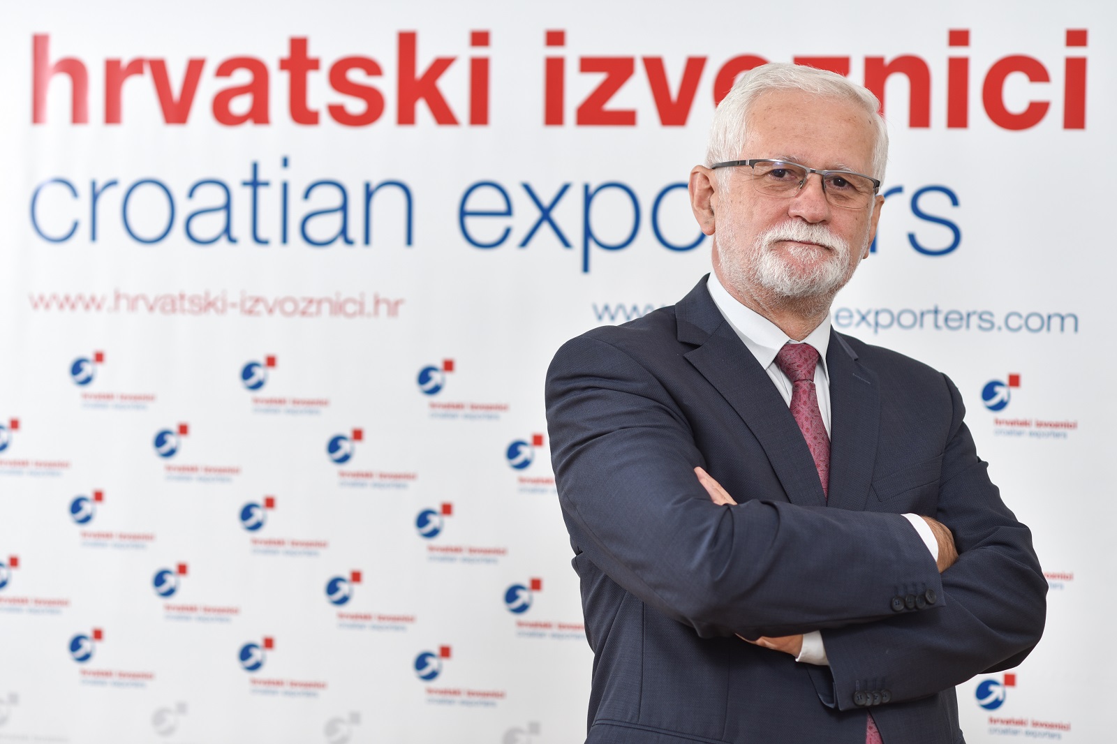 07.10.2021., Zagreb - Darinko Bago, predsjednik Udruge hrvatskih izvoznika. 

Photo Sasa ZinajaNFoto