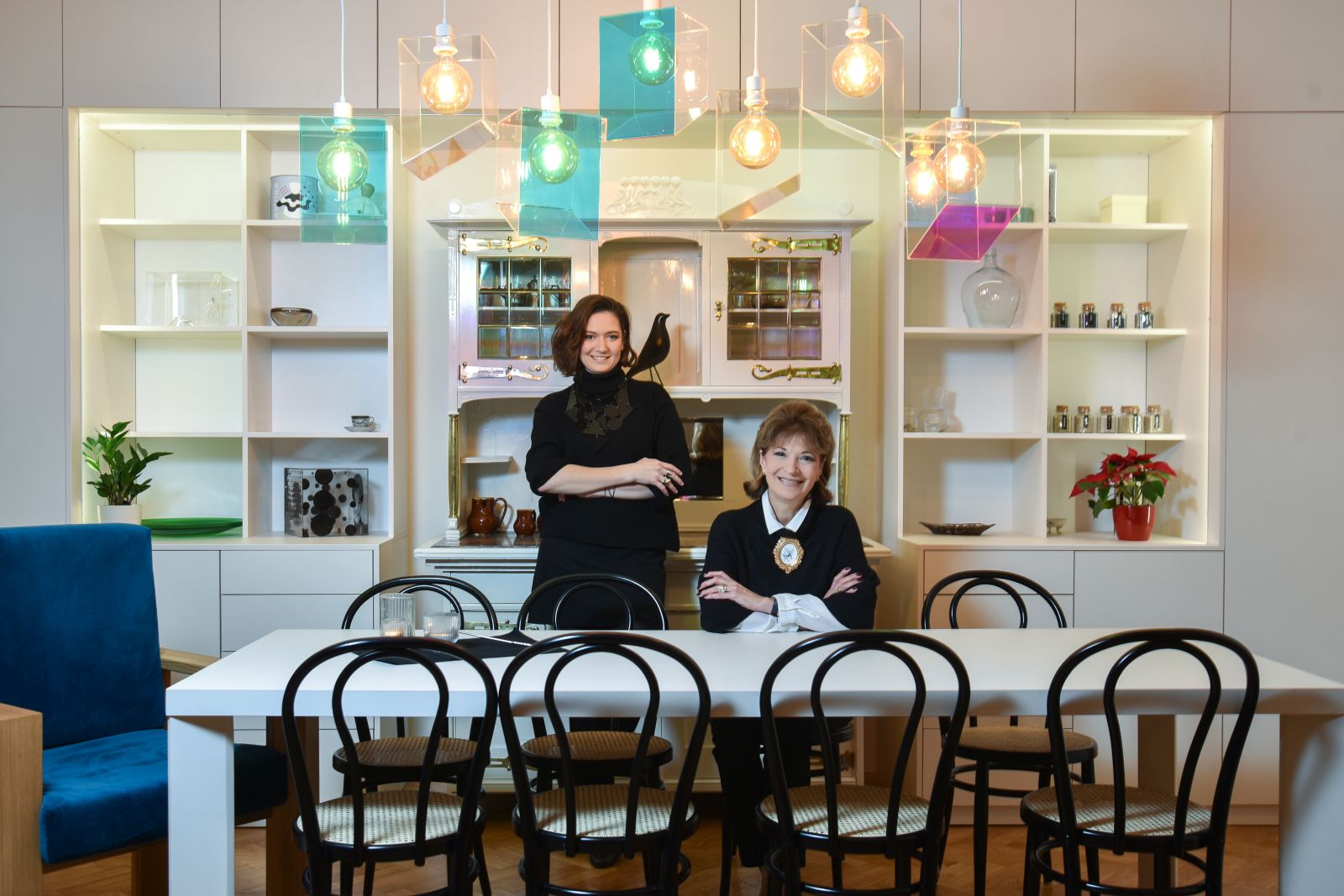 19.01.2023., Zagreb - Diana Sokolic i Karla Kocijan, dizajnerice. 

Photo Sasa ZinajaNFoto