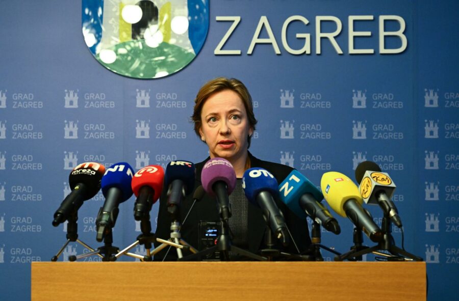 29.11.2022., Zagreb - U Gradskom poglavarstvu gradonacelnik Tomislav Tomasevic sa svojim zamjenicima odrzao je redovnu konferenciju za medije. Photo: Davorin Visnjic/PIXSELL