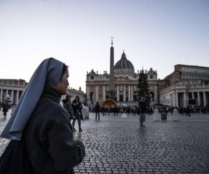 epa10380492 People walk in St. Peter's Square, Vatican City, 28 December 2022. Pope Francis on 28 December asked the faithful to pray for his predecessor, Pope Emeritus Benedict XVI, who he said was 'very sick' at the age of 95. Speaking at the end of his weekly general audience in the Vatican, Francis asked for a 'special prayer' for the German ex-pontiff, who became the first pope to resign in 600 years when he stepped down due to ill health on 11 February 2013.  EPA/ANGELO CARCONI
