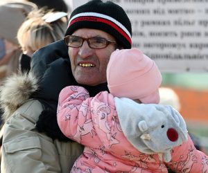 Poljska, Medyka - 13.03. 2022. Poljska strana granićnog prelaza Medyka na kojoj stižu izbjeglice iz Ukrajine.
foto HINA/ Mario STRMOTIĆ/ ms