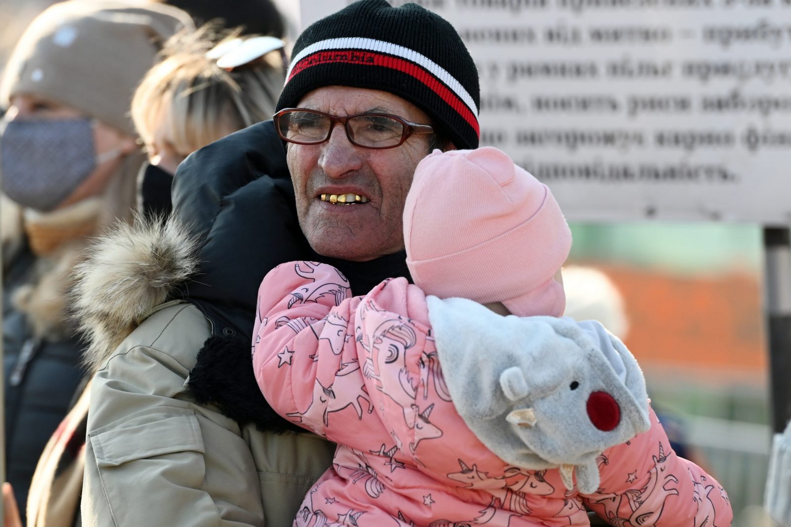 Poljska, Medyka - 13.03. 2022. Poljska strana granićnog prelaza Medyka na kojoj stižu izbjeglice iz Ukrajine.
foto HINA/ Mario STRMOTIĆ/ ms