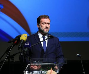 Vukovar,Hrvatska.14.01.2023.Predsjednik RH Zoran Milanovic sudjelovao je na obiljezavanju 31. godišnjice međunarodnog priznanja
Republike Hrvatske i 25. obljetnice završetka mirne reintegracije hrvatskog Podunavlja.
Na fotografiji: Mario Banozic
Foto:Marko Mrkonjic