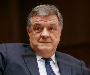 epa10411639 (FILE) - Pier Antonio Panzeri, then chair of the European Parliament's Subcommittee on Human Rights, attends the 70th anniversary of the universal declaration of human right's conference at the European Parliament in Brussels, Belgium, 20 November 2018 (reissued 17 January 2023). According to a press release form the Belgian Public Prosecutor's Office from 17 January 2023, Panzeri and the prosecutors have signed a so-called "repentance agreement". Panzeri, indicted for participation in a criminal organization, money laundering, and public corruption, will make "substantial, revealing, truthful and complete declarations" about his  and third parties' participation. In exchange, his penalty that includes jail time will be "effective but limited."  EPA/STEPHANIE LECOCQ *** Local Caption *** 54789207