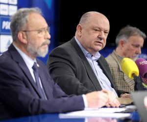 02.01.2023., Zagreb - U prostorijama kluba GNK Dinamo na stadionu Maksimir odrzana je konferencija ze medije koju je saszvao Nadzorni odbor kluba. Konferenciji su nazocili clanovi Izvrsnog odbora kao i Skupstine.  clan Izvrsnog odbora Damir Zoric Photo: Igor Kralj/PIXSELL