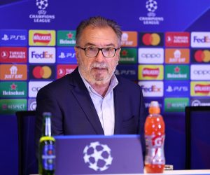 03.11.2022., stadion Stamford Bridge, London, Engleska - UEFA Liga prvaka, 6. kolo, skupina E, Chelsea - GNK Dinamo. Konferencija za medije GNK Dinamo nakon utakmice. Trener GNK Dinamo Ante Cacic.  Photo: Luka Stanzl/PIXSELL