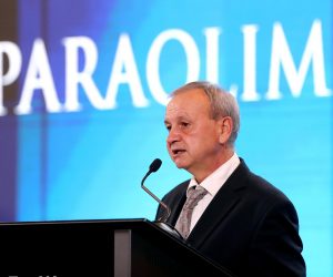 03.02.2022., Zagreb - Svecano proglasenje najuspjesnijih sportasa Hrvatskog paraolimpijskog odbora za 2021. godinu odrzano je u hotelu Westin. Ratko Kovacic, predsjednik paraolimpiskog saveza. Photo: Luka Stanzl/PIXSELL