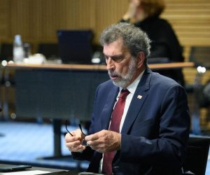 05.01.2023., Zagreb, NSK - 183. sjednica Vlade - prijedlog izmjena i dopuna Zakona o fiskalnoj odgovornosti (EU) te prijedlog zakljucka o provedbi nacela zabrane neopravdanog povecanja cijena. Radovan Fuchs.
 Photo: Davor Puklavec/PIXSELL