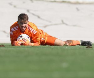 06.09.2022., Zagreb - UEFA Liga prvaka mladih, 1. kolo, GNK Dinamo - FC Chelsea. Luka Prslja Photo: Goran Stanzl/PIXSELL