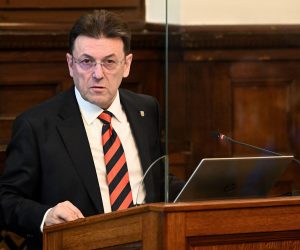 08.12.2022., Zagreb - U Hrvatskoj gospodarskoj komori odrzan je Medjunarodni skup 30. Hrvatski arbitrazni dani, Medjunarodno savjetovanje. Luka Burilovic
  Photo: Marko Lukunic/PIXSELL