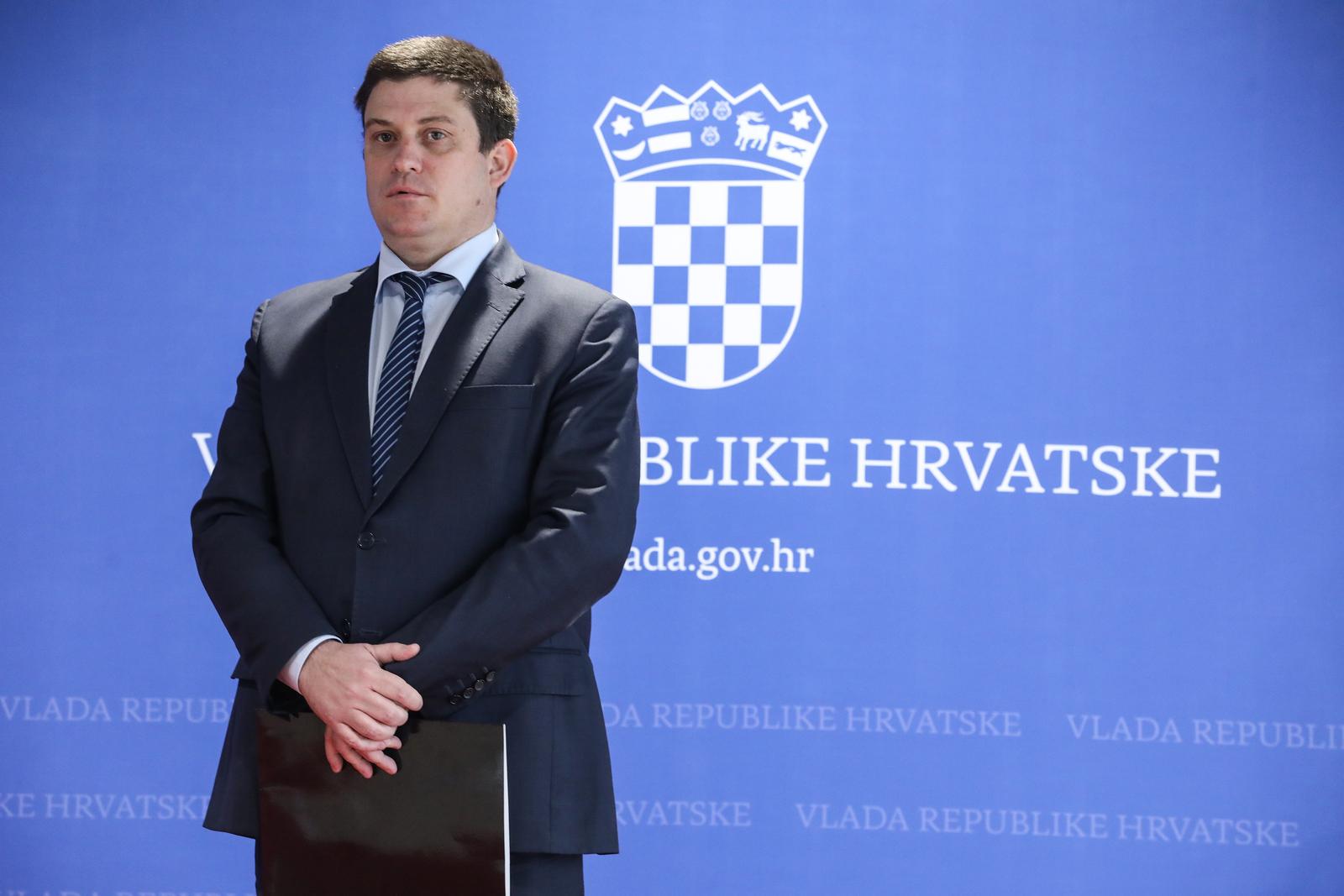 09.12.2022.,Zagreb, Nakon odrzane 147. sjednice Vlade RH, ministar Oleg Butkovic dao izjavu za medije
Photo: Robert Anic/PIXSELL     Photo: Robert Anic/PIXSELL