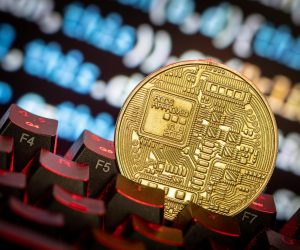 10.05.2022., Zagreb - Iluistracija kriptovaluta. Bitcoin.
  Photo: Davor Puklavec/PIXSELL