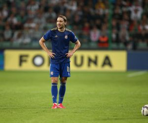 10.08.2021., Stadion Wojska Polskiego, Varsava - Druga utakmica 3. pretkola UEFA Lige prvaka,  Legia - GNK Dinamo Zagreb. Lovro Majer Photo: Matija Habljak/PIXSELL