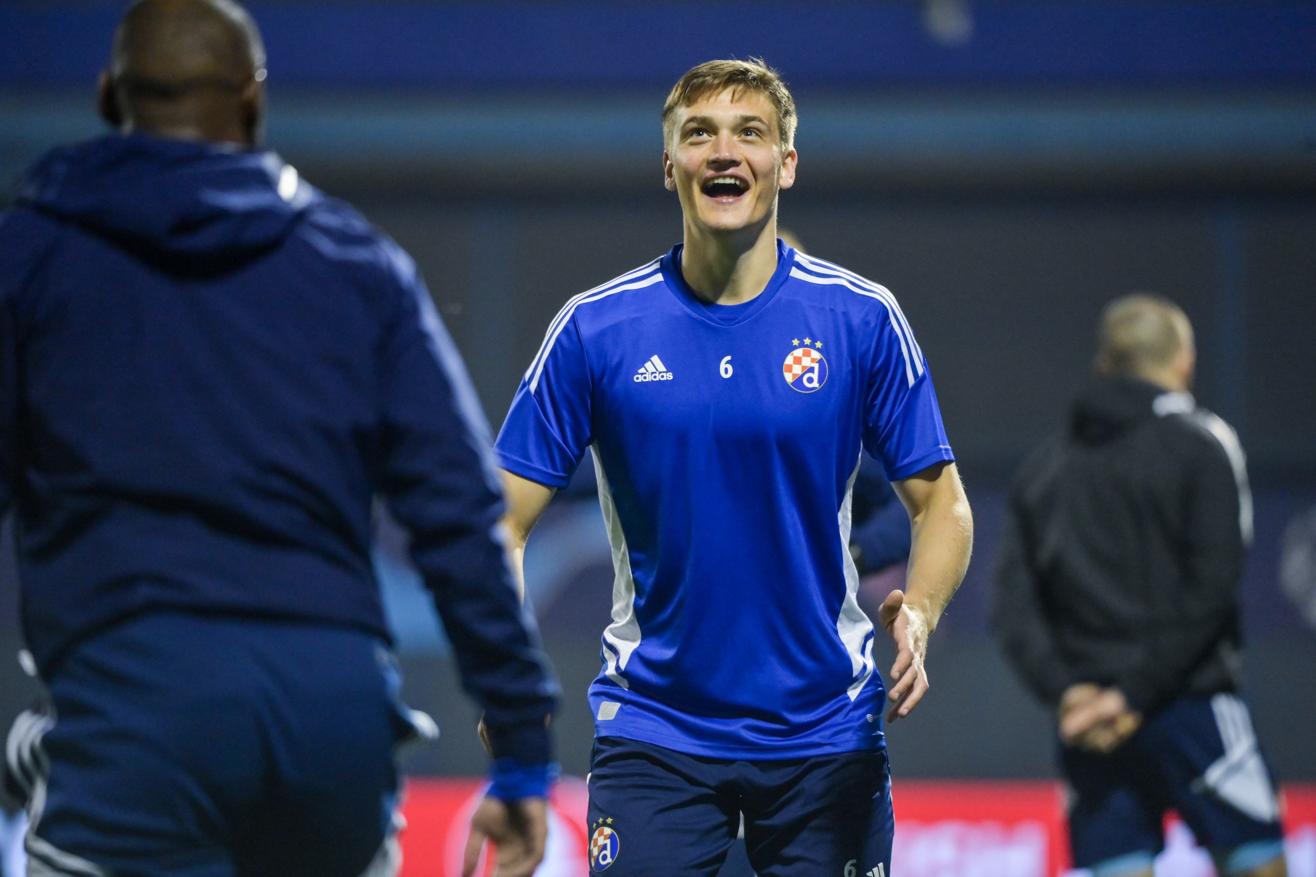 10.10.2022. Zagreb - Trening GNK Dinama uoci utakmice 4. kola Lige prvaka protiv RB Salzburga.Rasmus Lauritsen Photo: Igor Soban/PIXSELL