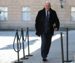 11.01.2023,Zagreb - Dolazak na sastanak parlamentarne vecine u zgradu Vlade.  Photo: Jurica Galoic/PIXSELL