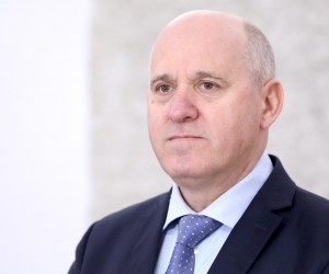 05.12.2022., Zagreb - Na konferenciji za medije odrzanoj u Saboru zastupnik Branko Bacic komentirao je promjene Ustava i obuku ukrajinskih vojnika u Hrvatskoj. Photo: Patrik Macek/PIXSELL Photo: Patrik Macek/PIXSELL
