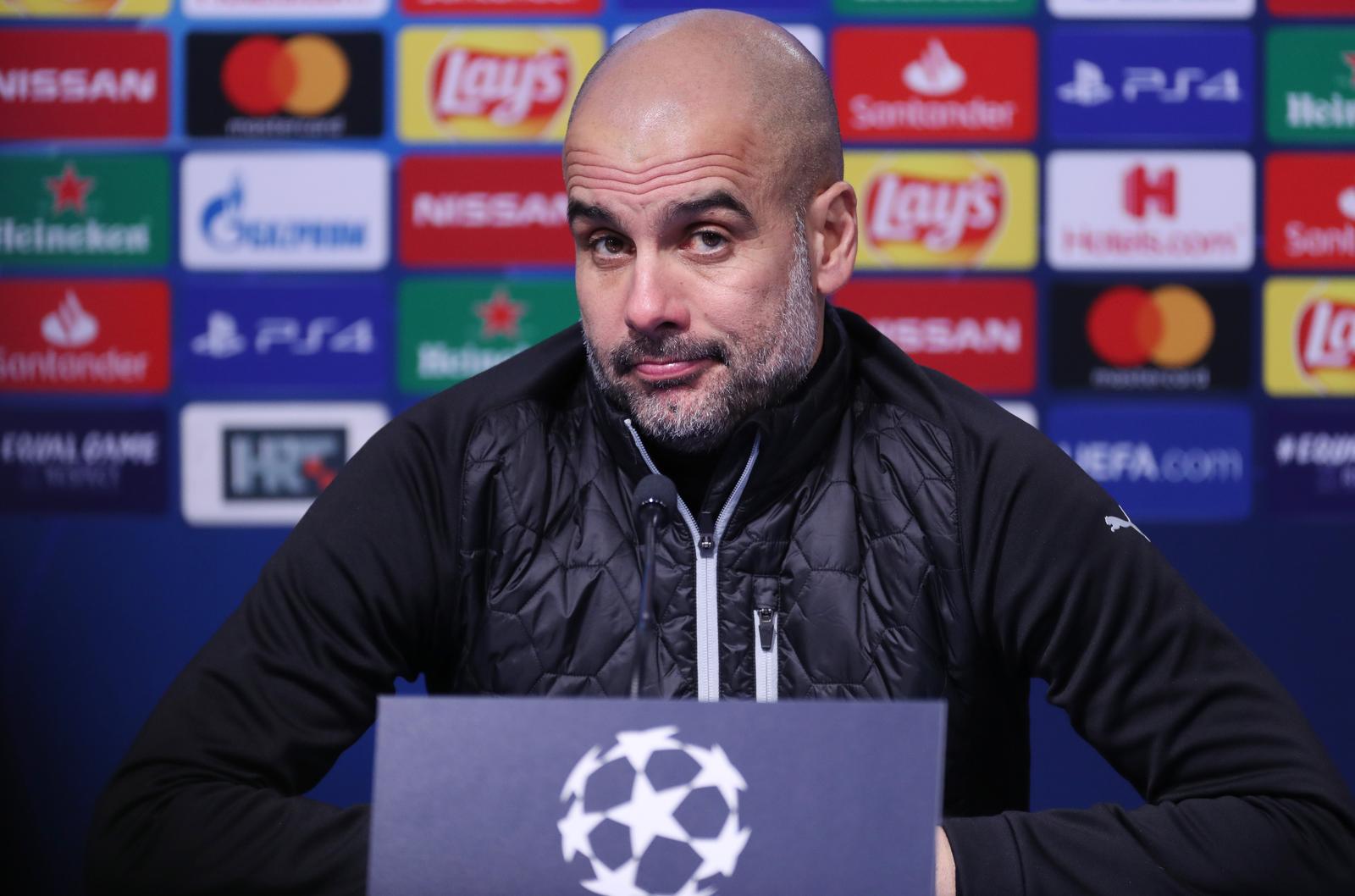 11.12.2019., stadion Maksimir, Zagreb - UEFA Liga prvaka, skupina C, 6. kolo, GNK Dinamo - Manchester City. Pep Guardiola Photo: Igor Soban/PIXSELL