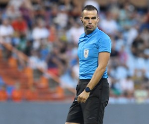 12.08.2022., stadion Subicevac, Sibenik - SuperSport HNL, 05. kolo, HNK Sibenik - NK Istra. Sudac Ante Culjak   Photo: Hrvoje Jelavic/PIXSELL