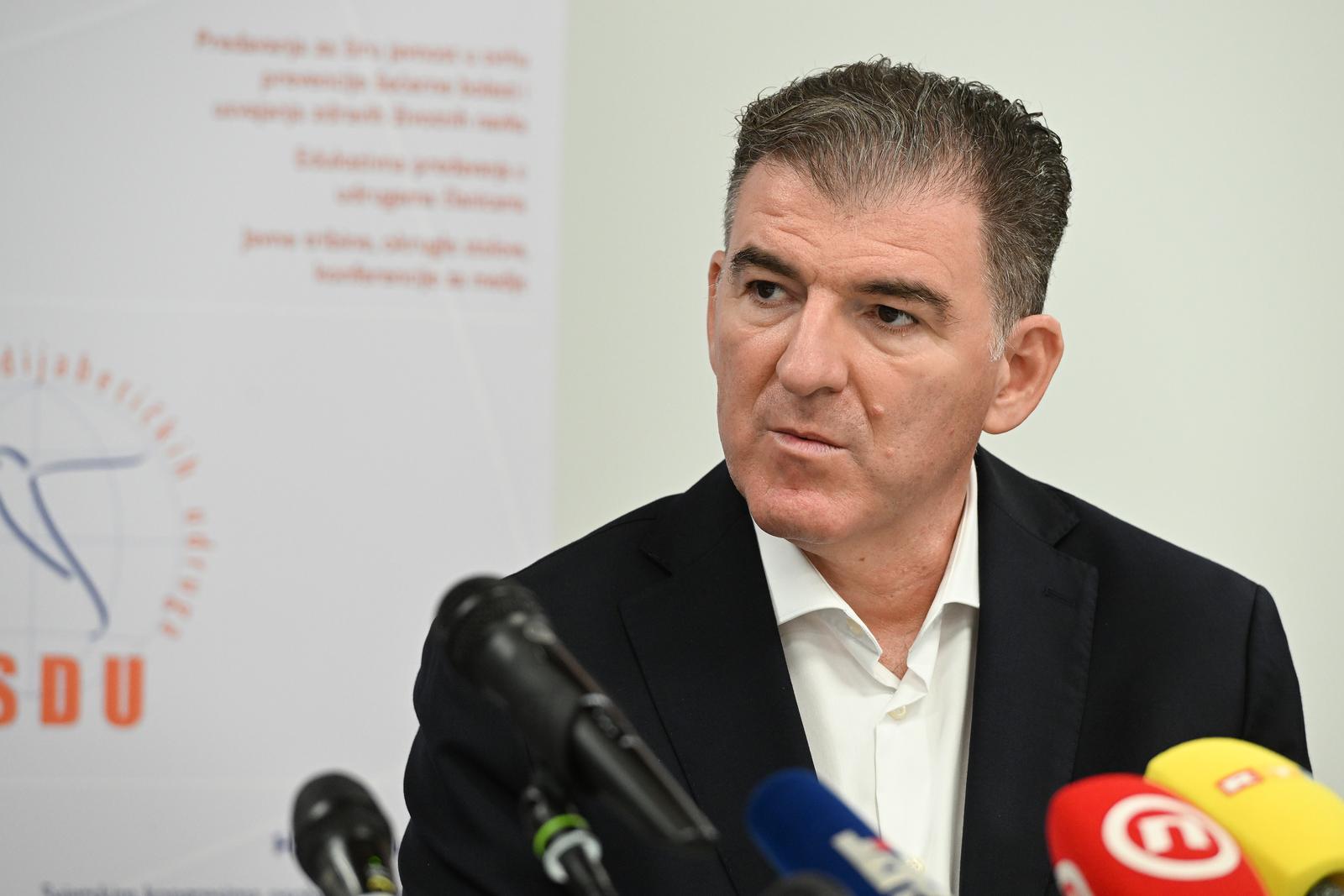 12.10.2022., Zagreb - U Domu zdravlja Siget Hrvatski savez dijabetickih udruga zajedno s partnerima pokrenuo je javno zdravstvenu kampanju Reagiram preveniram s ciljem podizanja svjesnosti i edukacije gradjana o respiratornim bolestima. Photo: Davorin Visnjic/PIXSELL