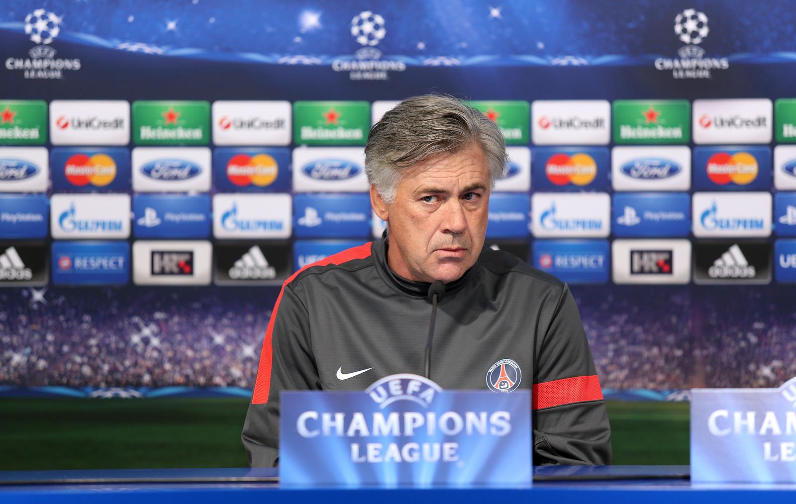 23.10.2012., Zagreb, Maksimir- Konferencija za novinare FC PSG-a uoci sutrasnje utakmice 3. kola Lige prvaka protiv GNK Dinama.rPhoto: Igor Kralj/PIXSELL
