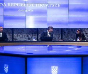 13.1.2023., Zagreb - U tijeku je sjednica Vlade RH. Tomo Medved, Andrej Plenkovic. Photo: Neva Zganec/PIXSELL