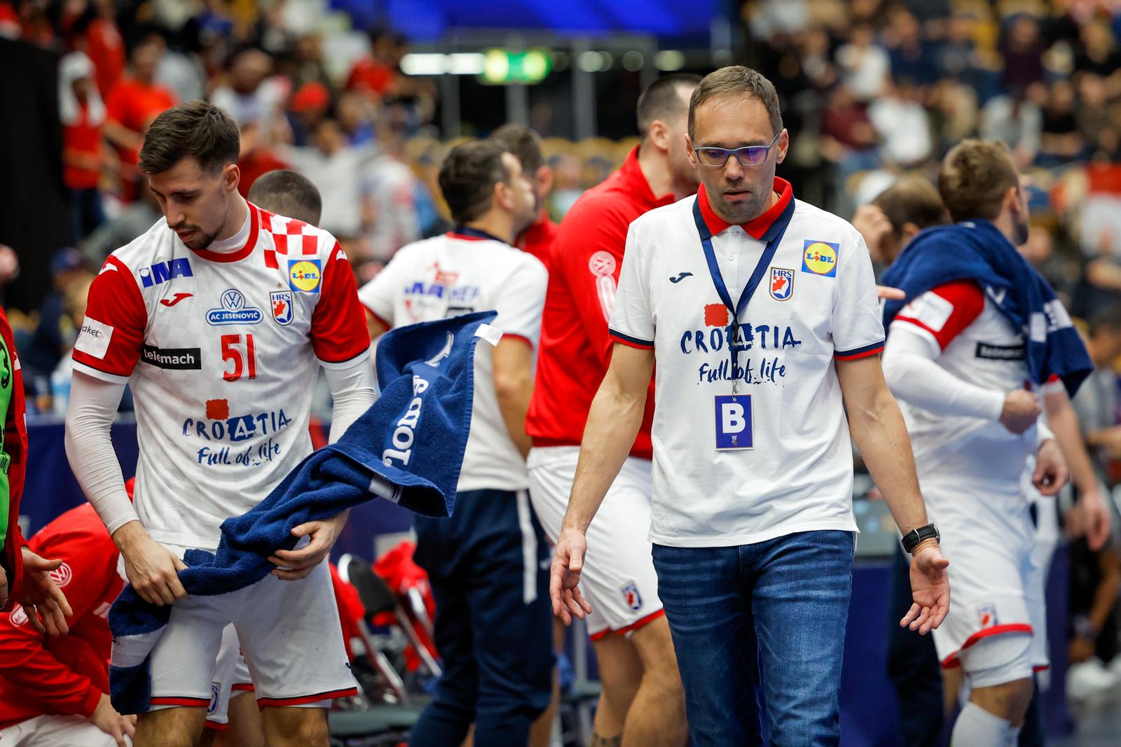 13.01.2023., Jonkoping, Svedska - Svjetsko rukometno prvenstvo, skupina G, Hrvatska - Egipat. HRvoje Horvat Photo: Pixsell/PIXSELL