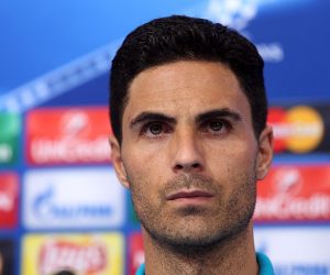 15.09.2015., Stadion u Maksimiru, Zagreb - Konferencija za medije Arsenal FC dan uoci utakmice 1. kola Lige prvaka GNK Dinamo - Arsenal FC. Mikel Arteta. "nPhoto: Goran Stanzl/PIXSELL