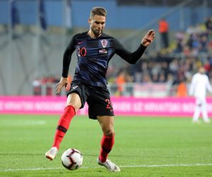 Rijeka: Susret Hrvatske i Jordana u prijateljskoj utakmici 15.10.2018., stadion HNK Rijeka, Rijeka - Prijateljska utakmica, Hrvatska - Jordan. Marko Pjaca Photo: Goran Kovacic/PIXSELL