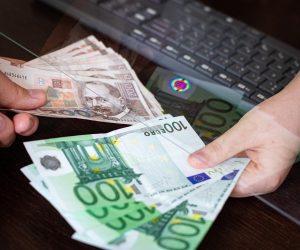 16.07.2020., Zagreb - Ilustracija mijenjanja kuna u eure."nPhoto: Davor Puklavec/PIXSELL