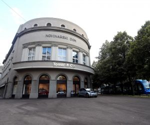 Zagreb: Zgrada Hrvatskog novinarskog društva 16.08.2018., Zagreb - Zgrada Hrvatskog novinarskog drustva u Perkovcevoj 2..rPhoto: Slavko Midzor/PIXSELL