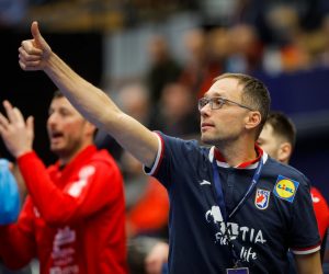 17.01.2023., Jonkoping, Svedska - Svjetsko rukometno prvenstvo, skupina G, Hrvatska - Maroko. Izbornik Hrvatske Hrvoje Horvat Photo: Pixsell/PIXSELL