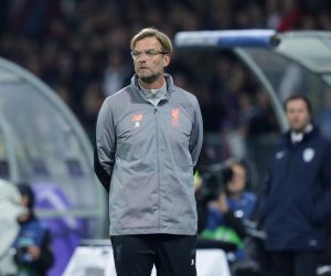 17.10.2017. stadion Ljudski vrt, Maribor, Slovenija - UEFA Liga prvaka, skupina E, 3. kolo, NK Maribor - Liverpool FC. Trener Liverpoola Jurgen Klopp. "nPhoto: Luka Stanzl/PIXSELL