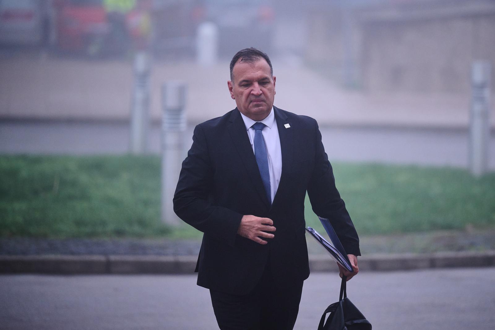 17.11.2022., Zagreb, NSK - 167. sjednica Vlade RH. Na dnevnom su redu, medju inim, prijedlozi izmjena i dopuna cetiriju zakona koje ce Vlada uputiti u hitnu saborsku proceduru - Zakona o ustanovama, Zakona o udrugama, Zakona o zakladama te Zakona o trgovackim drustvima. Vlada ce usvojiti i Program pomoci uzgajivacima stoke zbog posljedica zaraze stoke bedrenicom. Vili Beros.
 Photo: Davor Puklavec/PIXSELL