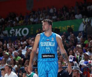 Slovenija, Celje, 20.08.2022 20. Avgust 2022 
Pripravljalna tekma med Slovensko košarkaško reprezentanco in Hrvaško košarkarsko reprezentanco, sport, kosarka, Luka Dončić,
Foto:Borut Živulovič /BOBO Photo: Borut Zivulovic/PIXSELL
