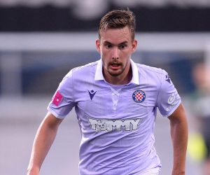 20.10.2019., stadion u Kranjcevicevoj ulici, Zagreb - Hrvatski Telekom Prva liga, 12. kolo, NK Lokomotiva - HNK Hajduk. Filip Bradaric. Photo: Marko Prpic/PIXSELL