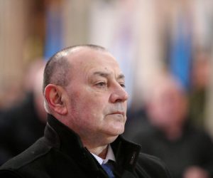 21.01.2023., Zadar - Sredisnja proslava jubilarne 30. obljetnice vojno-redarstvene operacije Maslenica. Sveta misa u crkvi sv. Sime. Tomo Medved  Photo: Sime Zelic/PIXSELL