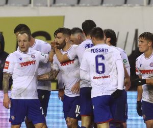 22.01.2023., stadion Poljud, Split - 18. kolo Supersport HNL-a, HNK Hajduk - HNK Sibenik.  Photo: Miroslav Lelas/PIXSELL
