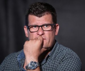 Rovinj: Weekend Media Festival, panel Od fantomki do fondacije 22.09.2018., Rovinj - 11. Weekend Media Festival.rPanel Od fantomki do fondacije - Kako je najkontroverznija skupina za zastitu zivotinja postala najbrze rastuci pokret u regiji? Moderator Hrvoje Kresic.rPhoto: Igor Kralj/PIXSELL