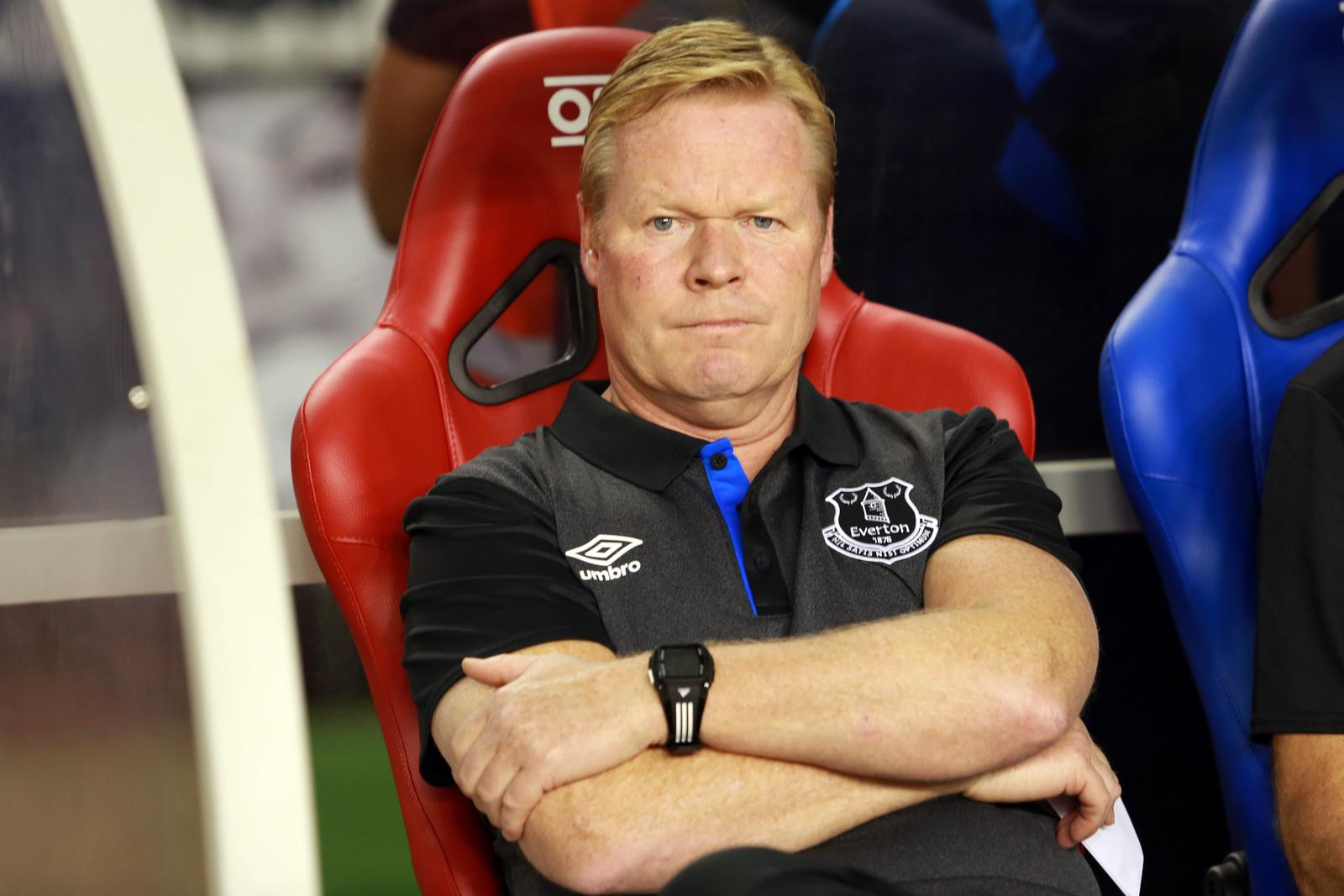 24.08.2017., stadion Poljud, Split - Druga utakmica doigravanja za ulazak u UEFA Europsku ligu, HNK Hajduk - Everton FC. Trener Evertona Ronald Koeman. Photo: Miranda Cikotic/PIXSELL