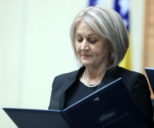 25.01.2023., Sarajevo, Bosna i Hercegovina - Na sjednici Predstavnickog doma Parlamentarne skupstine Bosne i Hercegovine je izglasano novo Vijece ministara i potvrdjeni su svi predlozeni ministri i zamjenici ministara.
Photo: Armin Durgut/PIXSELL Photo: Armin Durgut/PIXSELL
