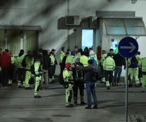 25.01.2023.,Zagreb - Treca smjena radnika Cistoce ne izlazi na teren.Strajk se ipak nastavlja? Photo: Slaven Branislav Babic/PIXSELL