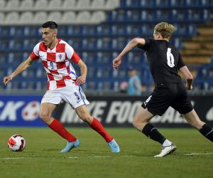 25.03.2022. Varazdin - 
Kvalifikacijska utakmica reprezentacija U-21 za Europsko prvenstvo 2023. godine izmedju Hrvatske i Austrije. Roko Simic
 Photo: Marko Jurinec/PIXSELL