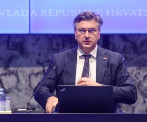 26.01.2023., Zagreb - Sjednica vlade u Nacionalnoj sveucilisnoj knjiznici. Premijer Andrej Plenkovic Photo: Luka Stanzl/PIXSELL