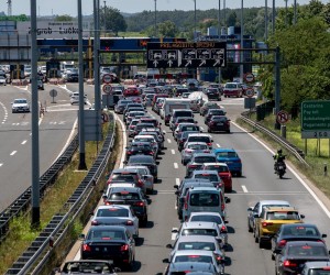 26.06.2022., Zagreb - Guzve na naplatnoj postaji Lucko. Photo: Igor Kralj/PIXSELL